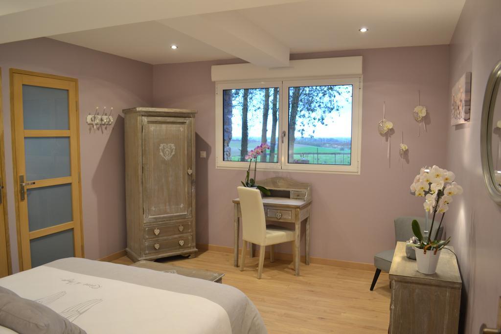 Ferme "Les Flaquettes" Bed and Breakfast Guînes Værelse billede