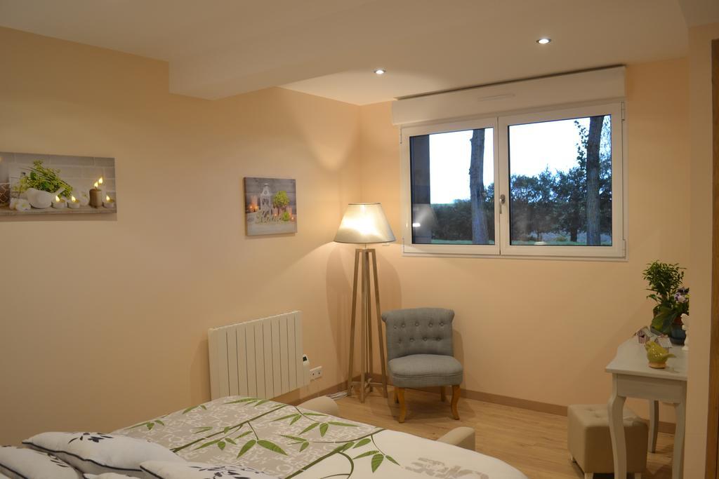 Ferme "Les Flaquettes" Bed and Breakfast Guînes Værelse billede